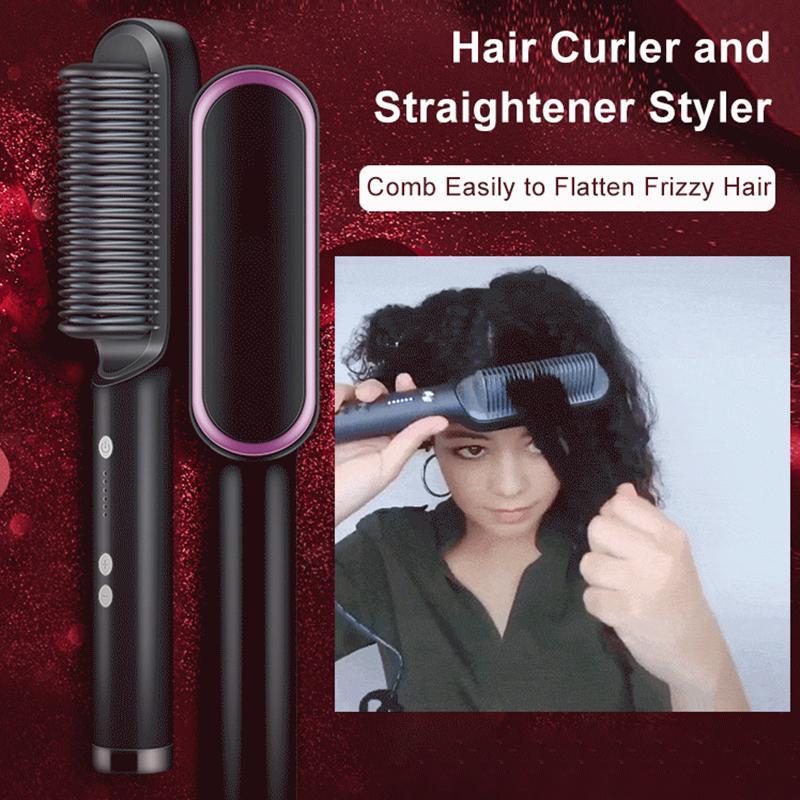 🔥Hot Sale🔥Hair Straightener Brush(Buy 2 Get 20% Off & Free Shipping)