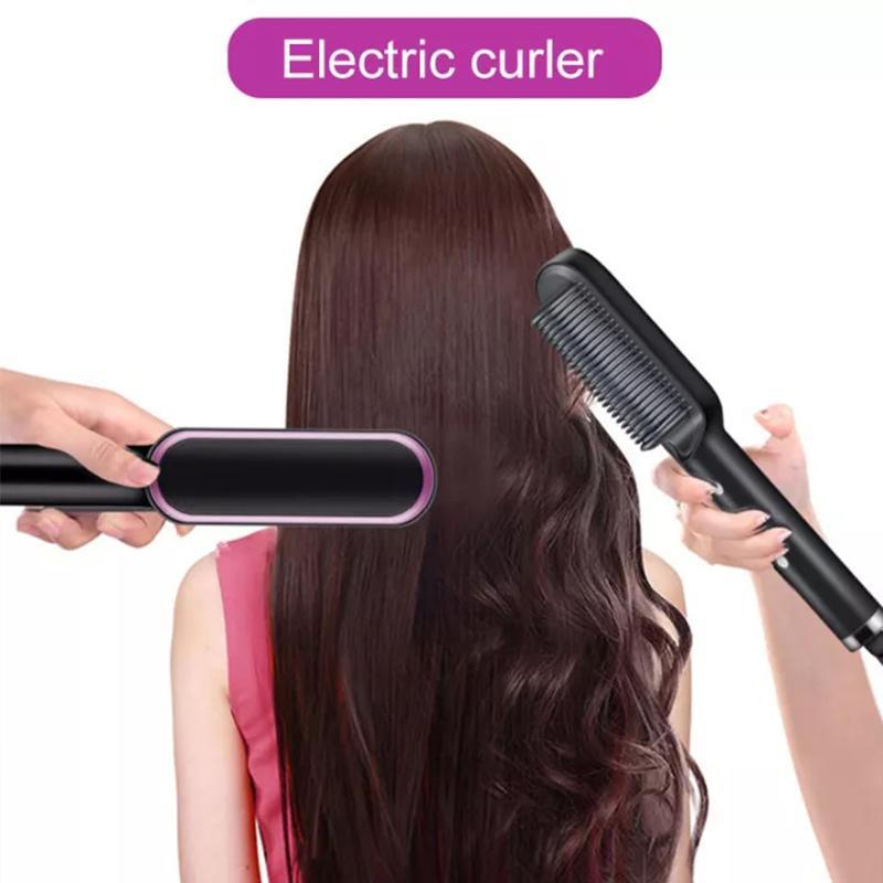🔥Hot Sale🔥Hair Straightener Brush(Buy 2 Get 20% Off & Free Shipping)