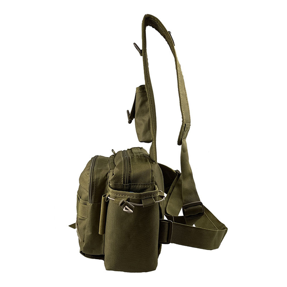 Fishing Tackle Waist Bag Outdoor Camping Hunting Shoulder Crossbody Pouch