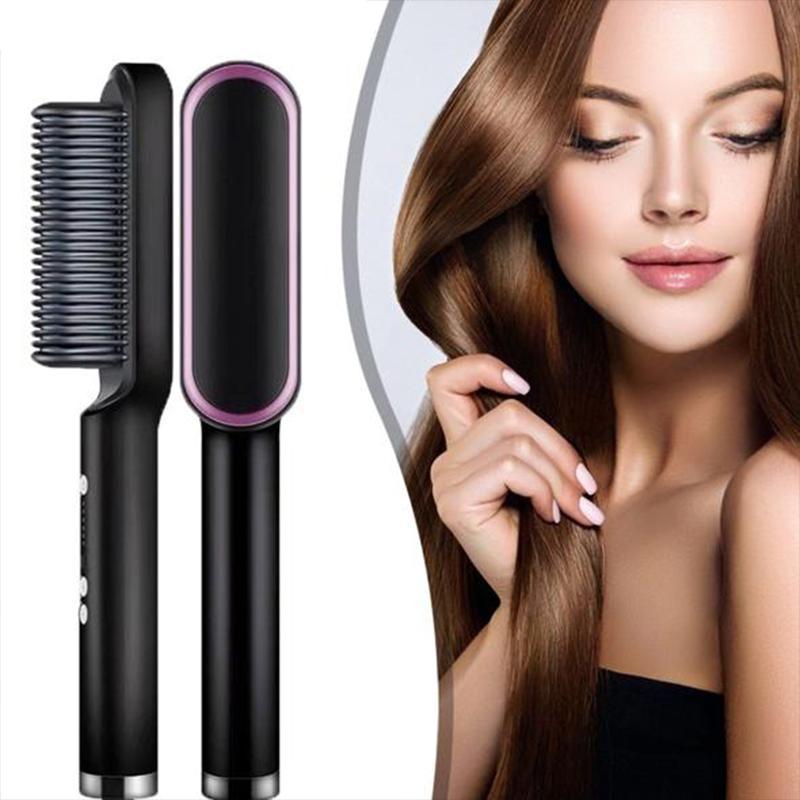 🔥Hot Sale🔥Hair Straightener Brush(Buy 2 Get 20% Off & Free Shipping)